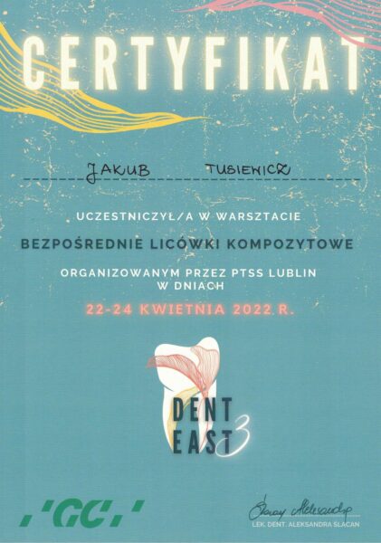certyfikat