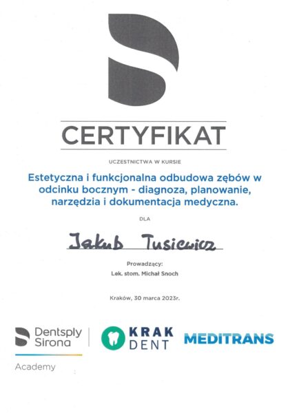 certyfikat