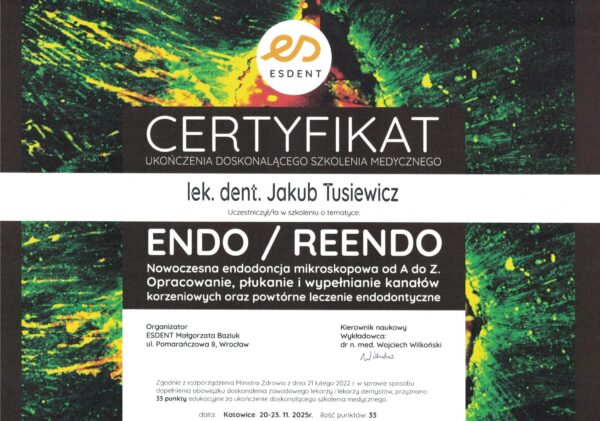certyfikat